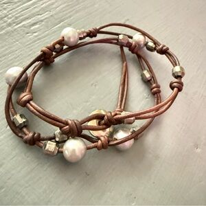 Chan Luu Beaded Wrap Bracelet